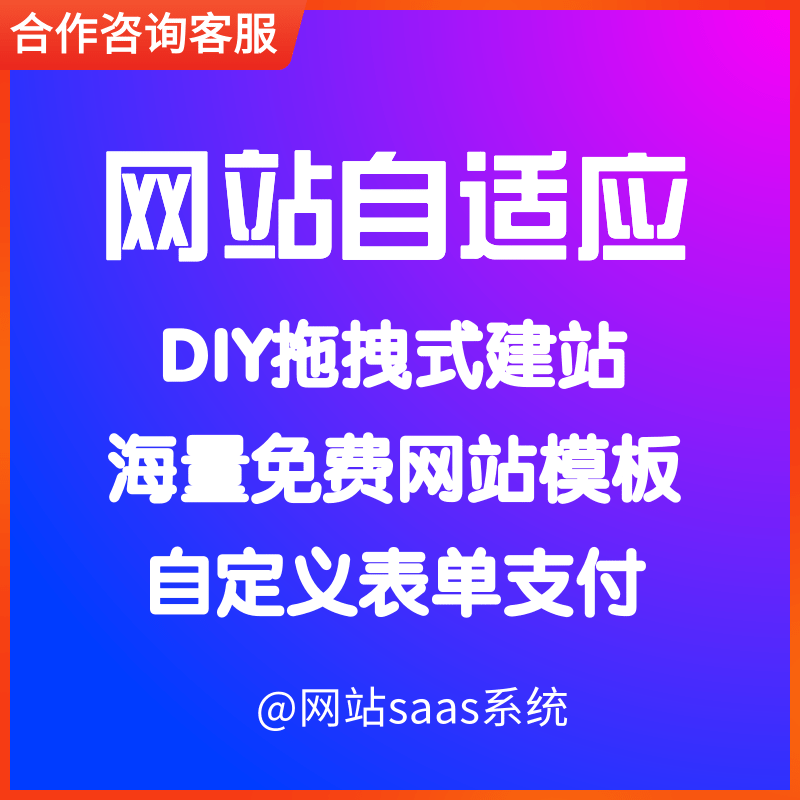 网站SaaS系统 自适应网站开发 预览图