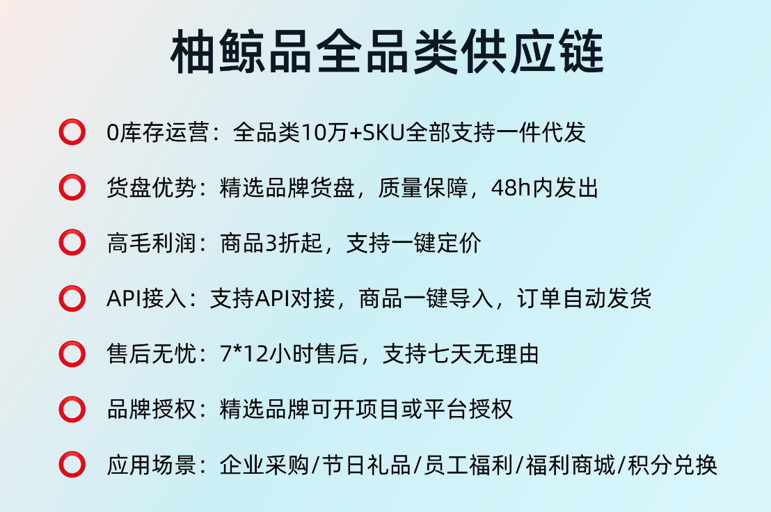 柚鲸品全品类供应链 预览图